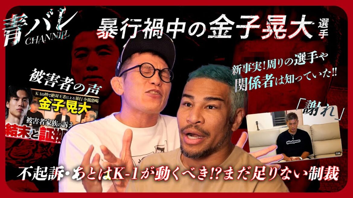 暴行報道の金子晃大"被害者の声を取り上げたバレンさん"と現状と今後について
