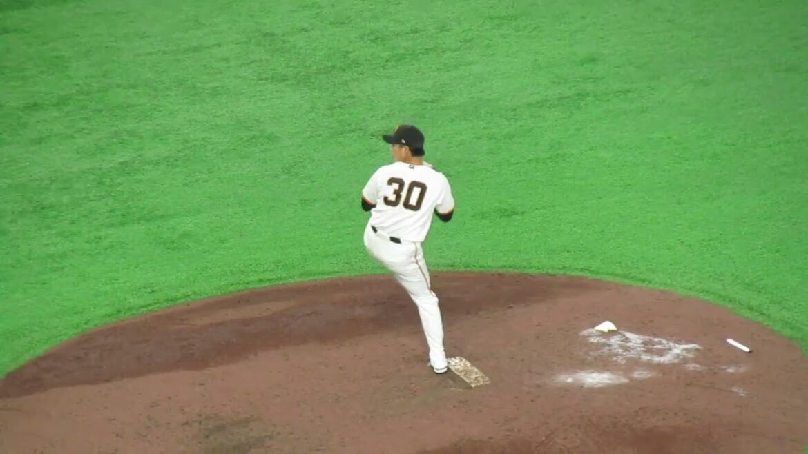 巨人2026ドラフト2位 田和廉の投球フォーム＜読売ジャイアンツ 対 阪神タイガース 2026年3月28日＞