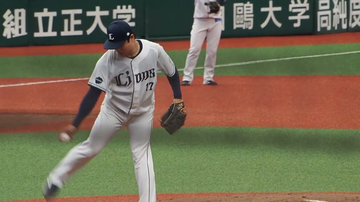 2026.03.29 埼玉西武-中日 #松本航 投球練習 (ベルーナドーム)