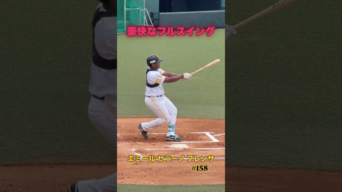 【豪快フルスイング】#福岡ソフトバンクホークス #エミールセラーノプレンサ #エミール #ドミンゴグスマン #sbhawks #bambies #プロ野球 【豪快フルスイング】#福岡ソフトバンクホークス #エミールセラーノプレンサ #エミール #ドミンゴグスマン #sbhawks #bambies #プロ野球
