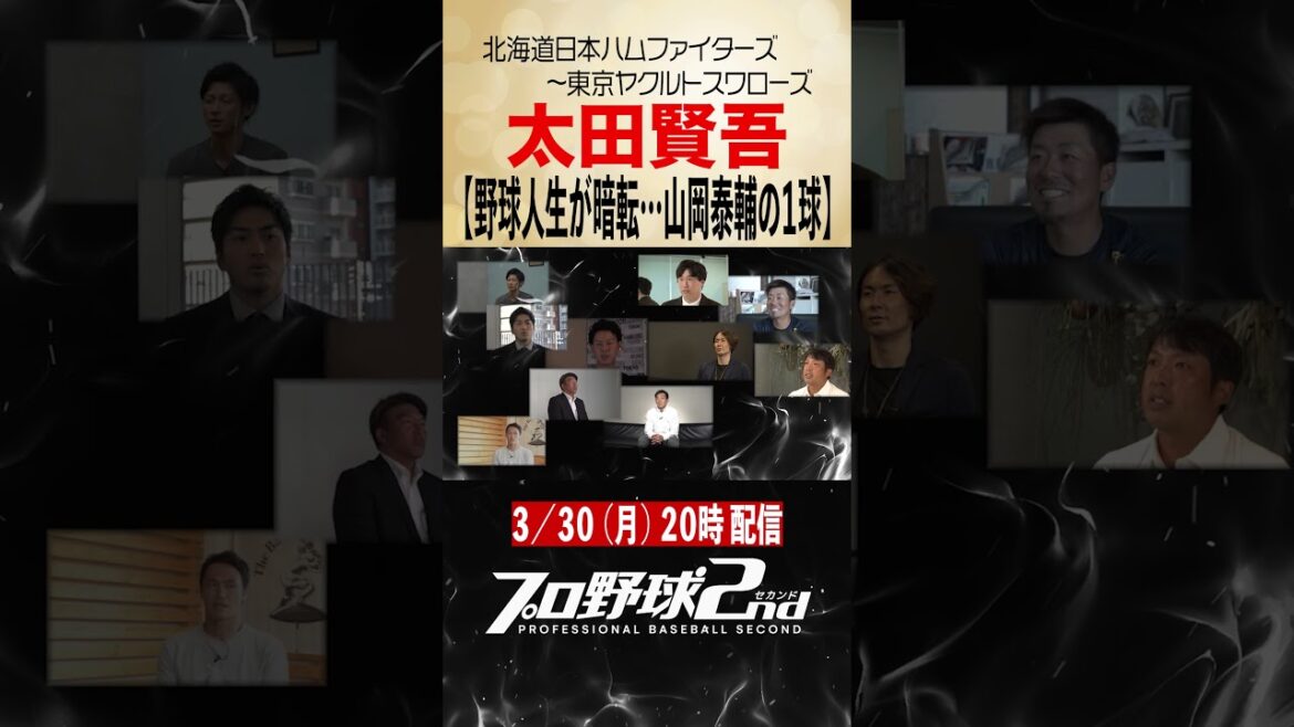 【予告】太田賢吾のプロ野球人生（北海道日本ハムファイターズ〜東京ヤクルトスワローズ）