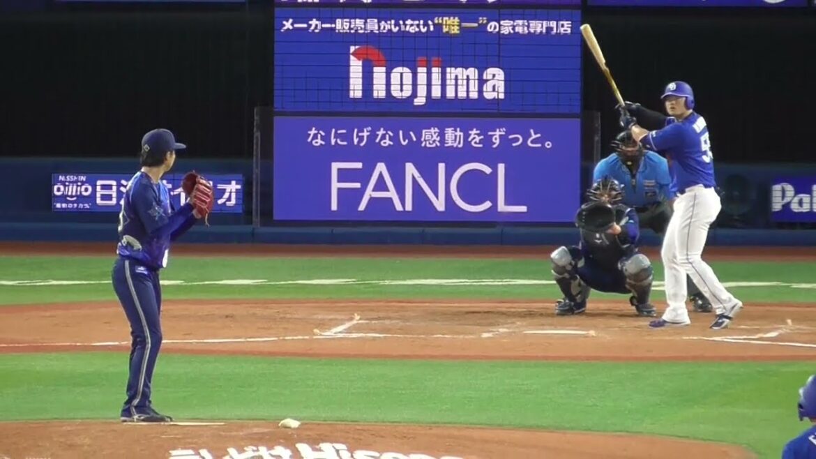 2024年7月9日・中日戦 7回表 細川 選手の第4打席