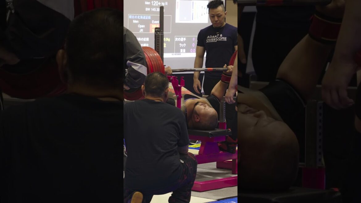 【アジア人初！ベンチプレス400kg】