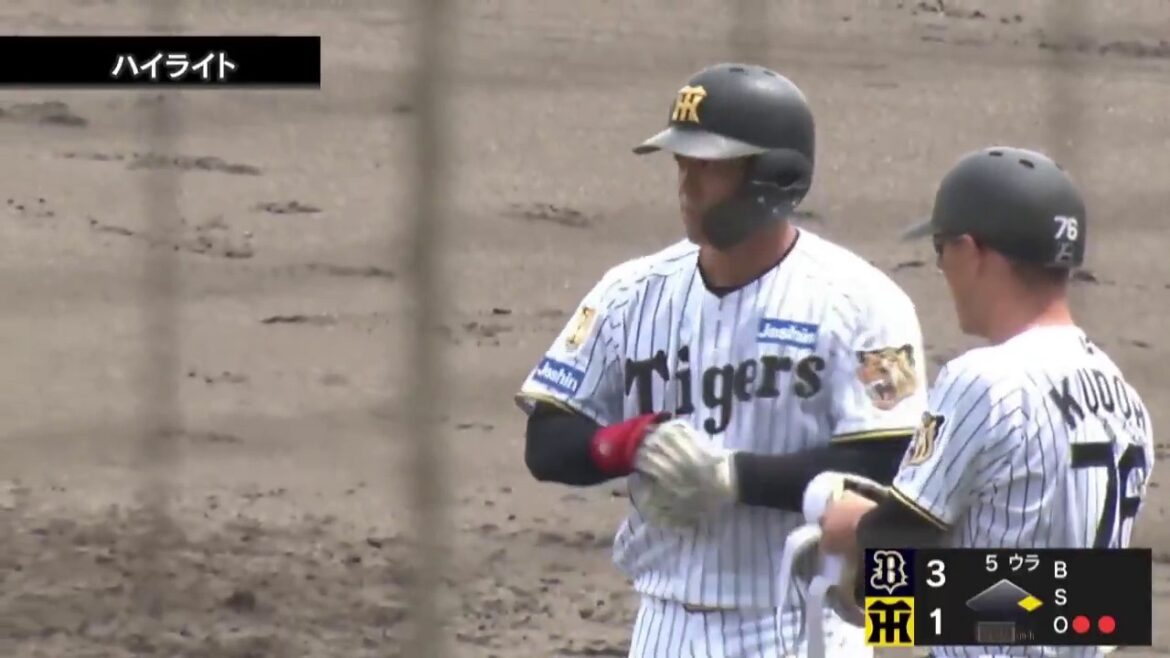 【ハイライト】4/25(土) 神2－7オ（安芸）| 谷端、ディベイニーにタイムリー！山田、岡城は猛打賞をマーク！