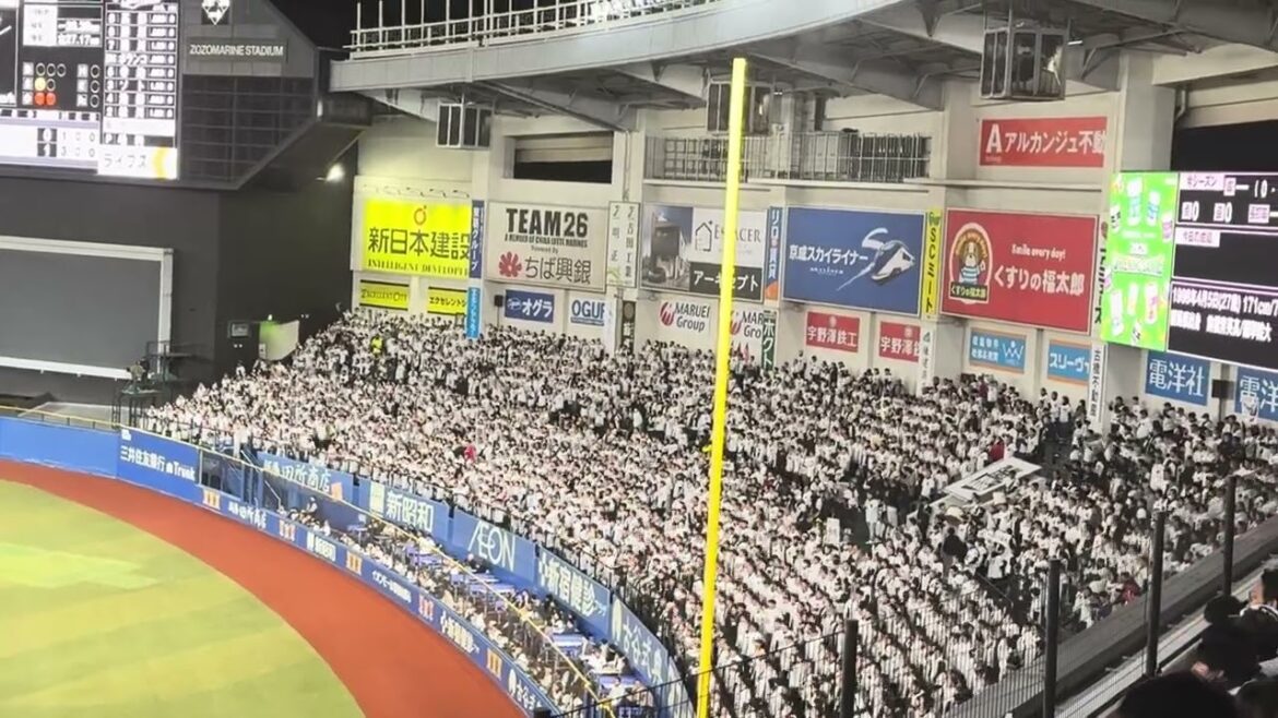 2026年初タイムリー(松川虎生)→小川龍成応援歌  2026/3/27 ロッテ vs ライオンズ  #chibalotte