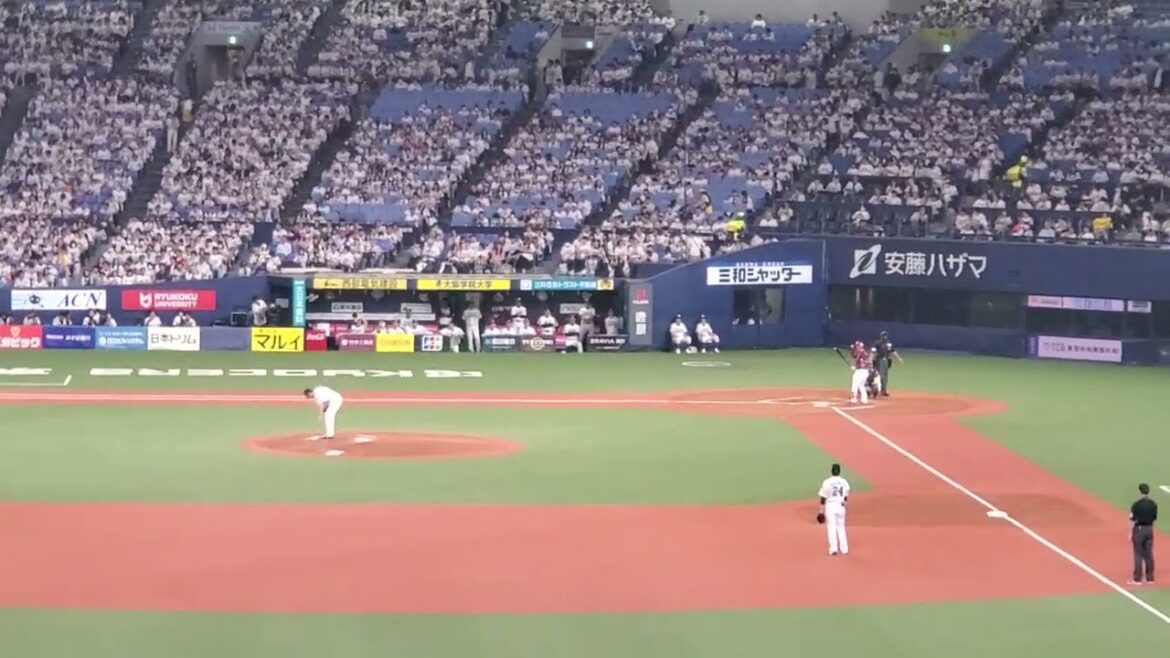 20240522　光の道を進む【太田光 応援歌】3回表　東北楽天ｺﾞｰﾙﾃﾞﾝｲｰｸﾞﾙｽ@京ｾﾗﾄﾞｰﾑ大阪･ﾚﾌﾄ外野下段 白のｷｾｷ2024in大阪