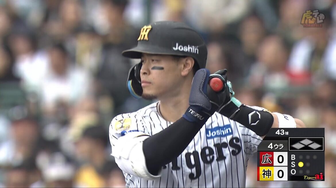 【四番の一発】4回裏、#佐藤輝明 選手が右中間第6号先制ソロホームラン！！【2026/4/26 Ｔ－Ｃ】