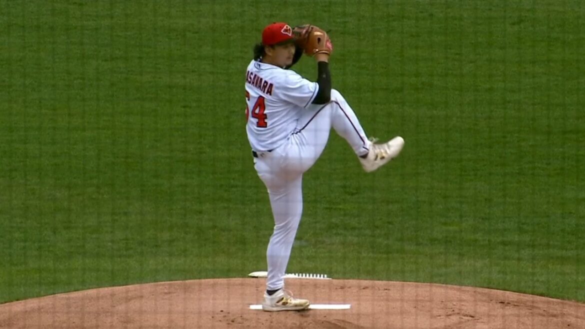 【小笠原慎之介】3A昇格後初先発!! 2026/04/15 vsブルージェイズ2A ワシントン・ナショナルズ Nationals Shinosuke Ogasawara #中日ドラゴンズ #東海大相模
