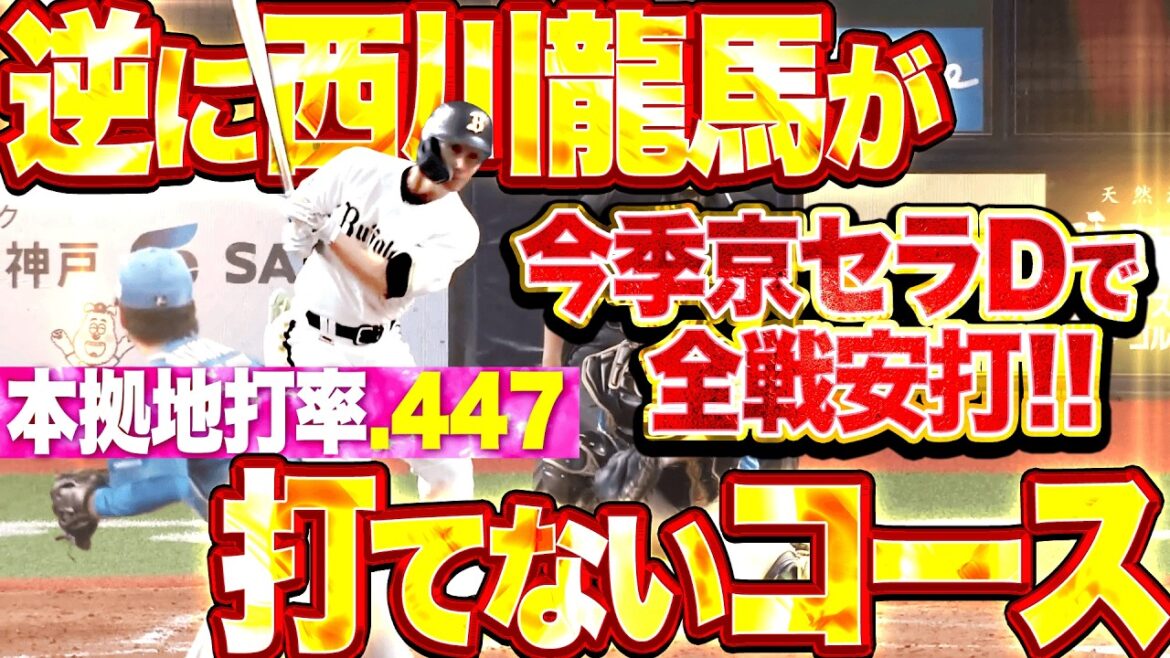 【本拠地打率.447】西川龍馬『今季“京セラD全戦安打”…逆に打てないコースってどこですか!?』