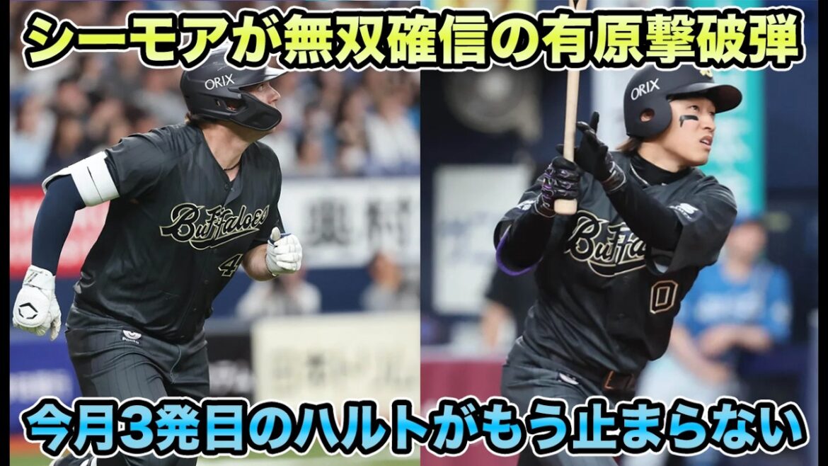 【もう強すぎて絶句...】新戦力の大暴れでハム相手に雪辱を晴らすスイープ3連勝!! 通算29敗の有原相手にも止まらないシーモア&渡部について【オリックスバファローズ】