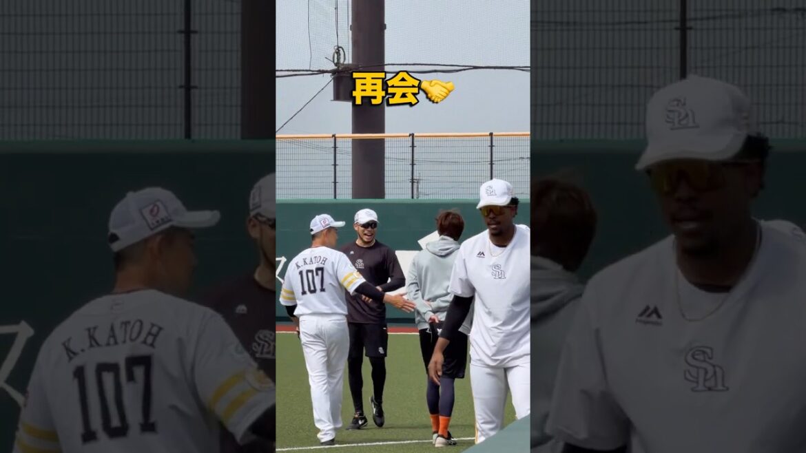 【旧友と再会🤝】#福岡ソフトバンクホークス #千葉ロッテマリーンズ #交流戦 #sbhawks #chibalotte #中村亮太 #宮﨑颯 #タマスタ筑後 【旧友と再会🤝】#福岡ソフトバンクホークス #千葉ロッテマリーンズ #交流戦 #sbhawks #chibalotte #中村亮太 #宮﨑颯 #タマスタ筑後
