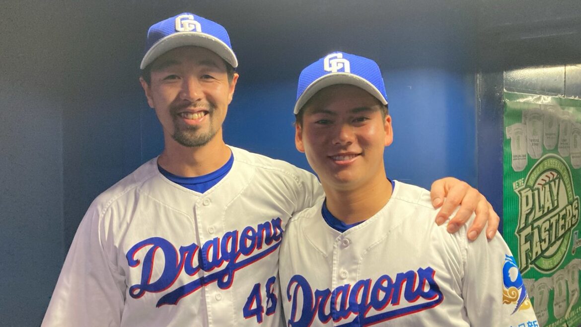 2026年4月28日 ヒーローインタビュー #阿部寿樹 選手 #金丸夢斗 投手 #井上一樹 監督