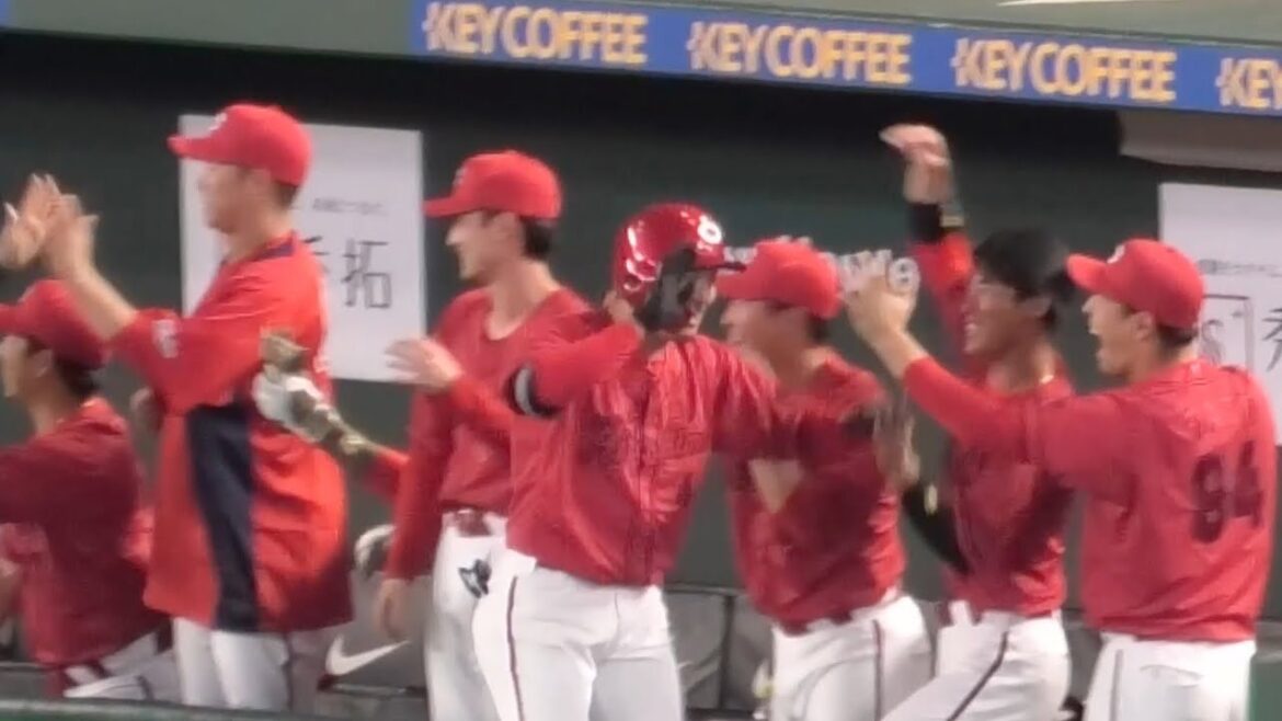 矢野雅哉、巨人に引導を渡す3ランホームラン！笑いが止まらないカープベンチ！広島カープvs読売ジャイアンツ 2026年4月28日