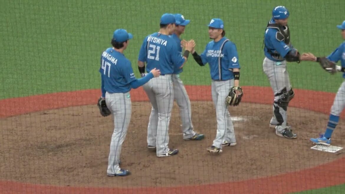 2026【北海道日本ハムファイターズ】9連戦の初戦を制す勝利のハイタッチ 現地映像