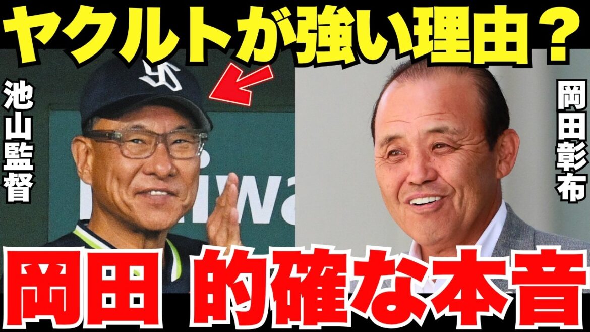 「そりゃそうよ」ヤクルトの快進撃の理由を岡田彰布は見抜いていた！
