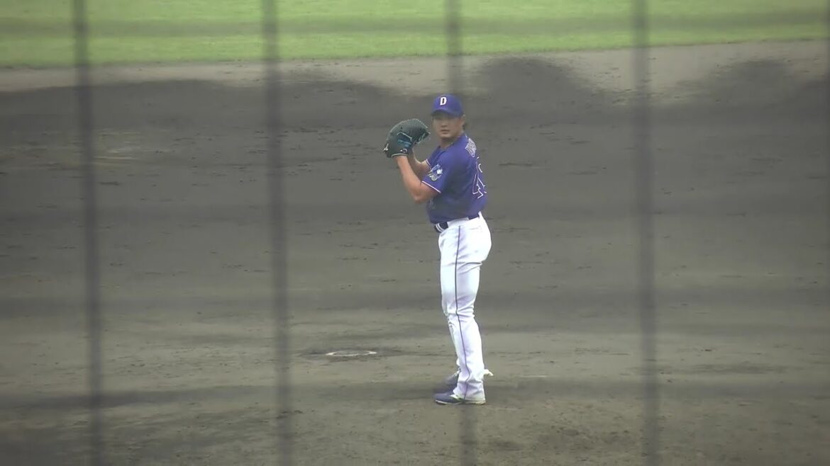 中日ドラゴンズ 梅野雄吾投手 投球練習 2026/4/22 ちゅーるスタジアム