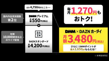 dmm dazn plan 2026