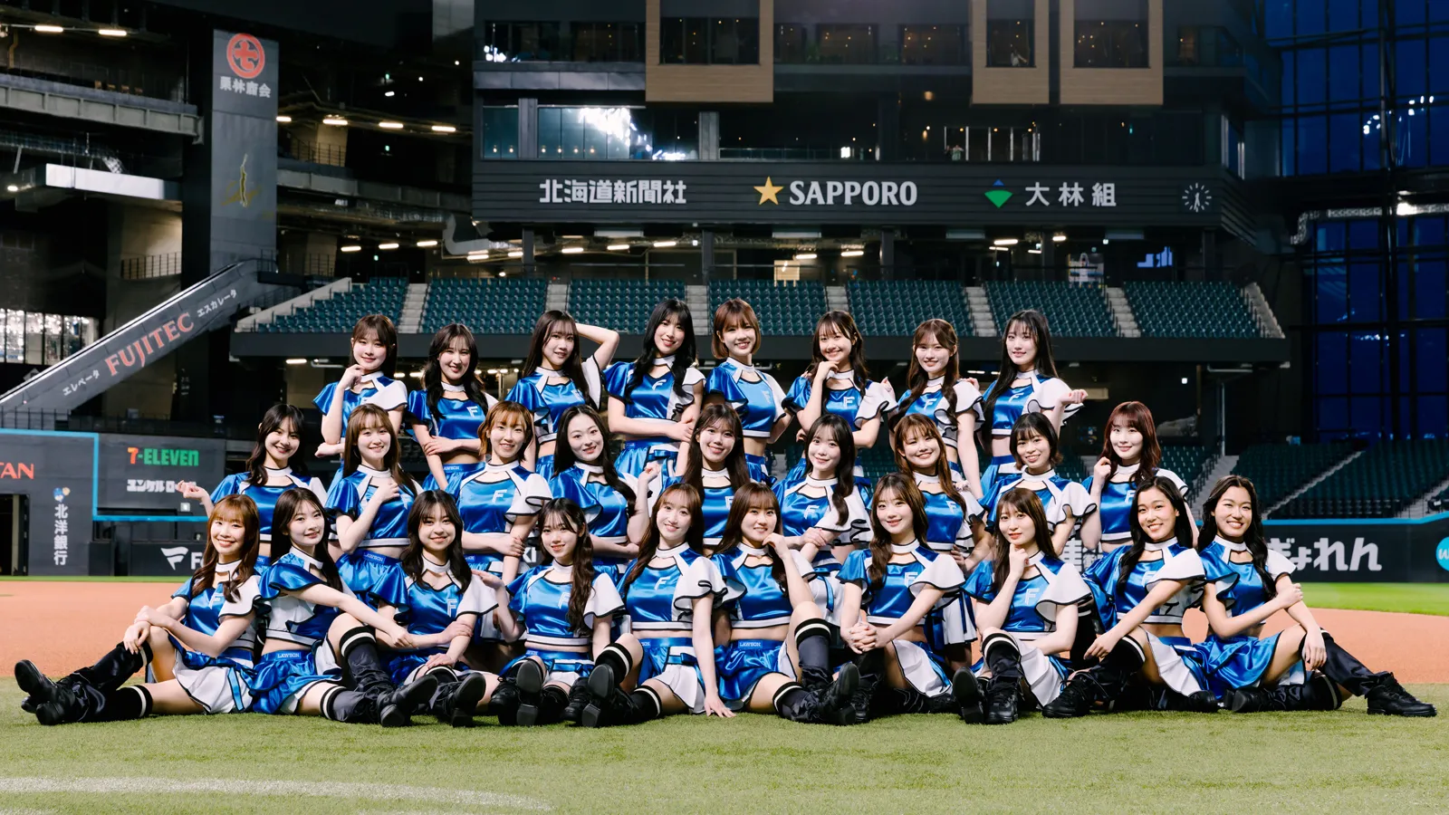 ファイターズガール 2026シーズンメンバー © H.N.F.