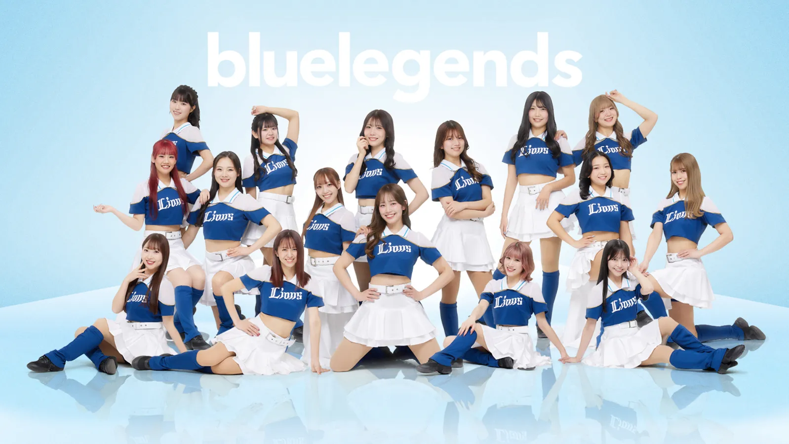 「bluelegends」 2026シーズンメンバー ©SEIBU Lions
