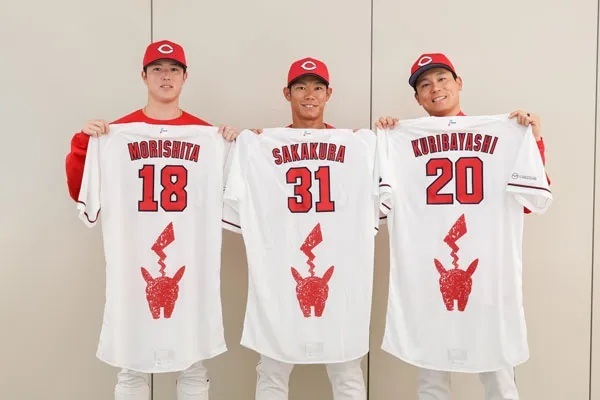 イベント当日は選手はオリジナルユニフォームを着用
