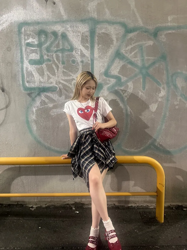 AKANEさん　私服ショット　©ORIX Buffaloes