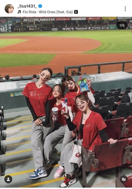 渡辺リサさんのインスタグラム（＠_lisa1431_）より