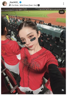 渡辺リサさんのインスタグラム（＠_lisa1431_）より