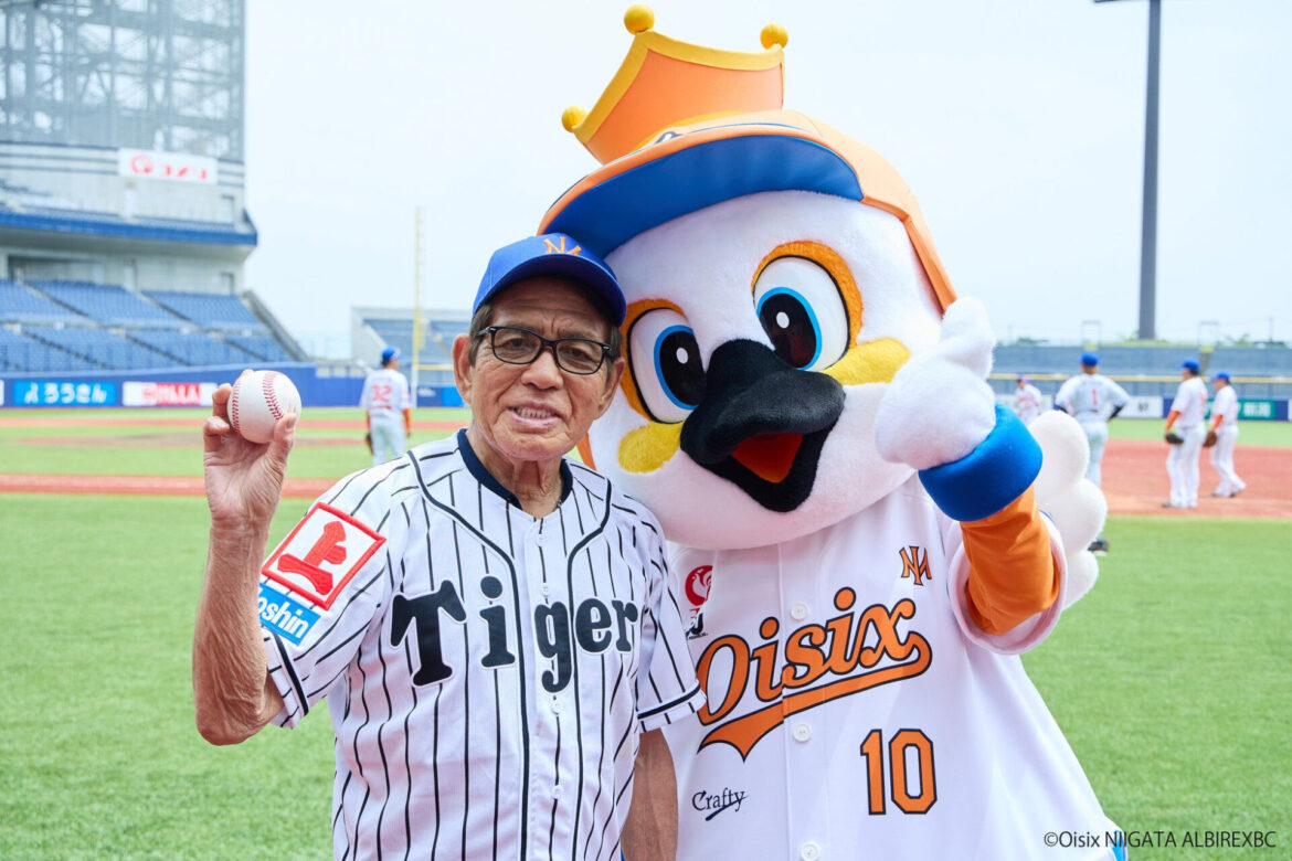 4月29日、新潟アルビレックスBC vs 阪神タイガース戦で「角上魚類サンクスデー」、海鮮グルメでチームを応援 - 新潟県内のニュース｜にいがた経済新聞