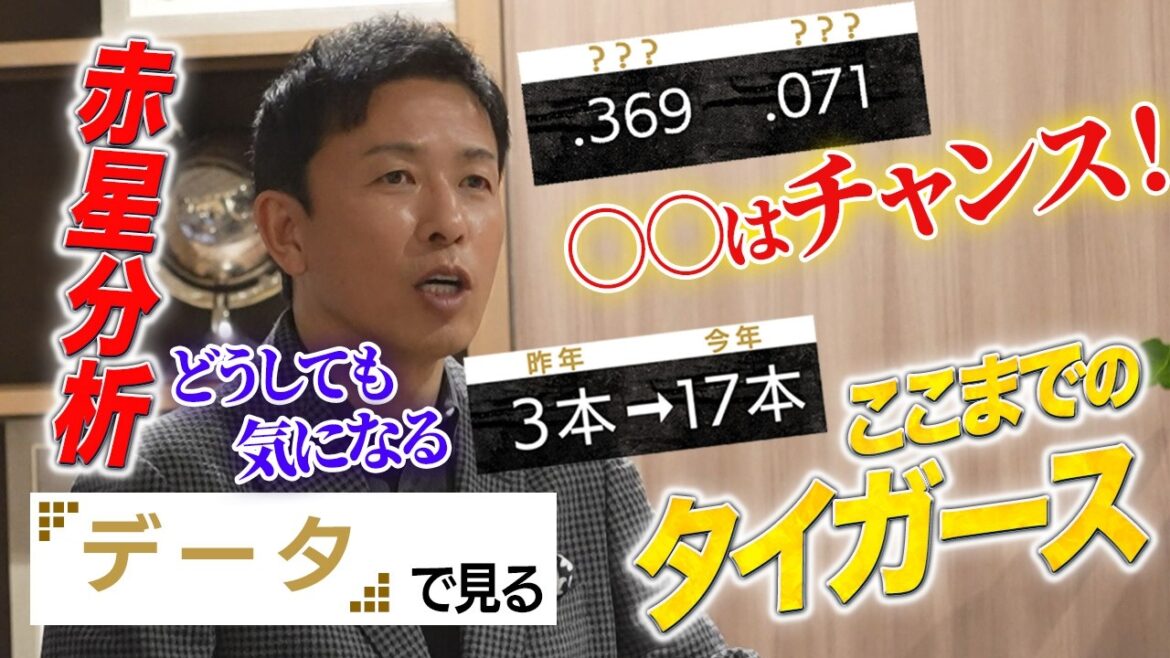 【赤星憲広徹底分析】データで見るここまでのタイガース！