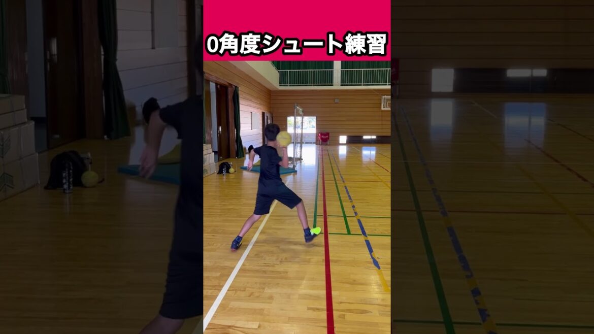 0角度シュート練習してみた#ハンドボール #handball #スーパープレイ #Joseph蓮池 #shorts