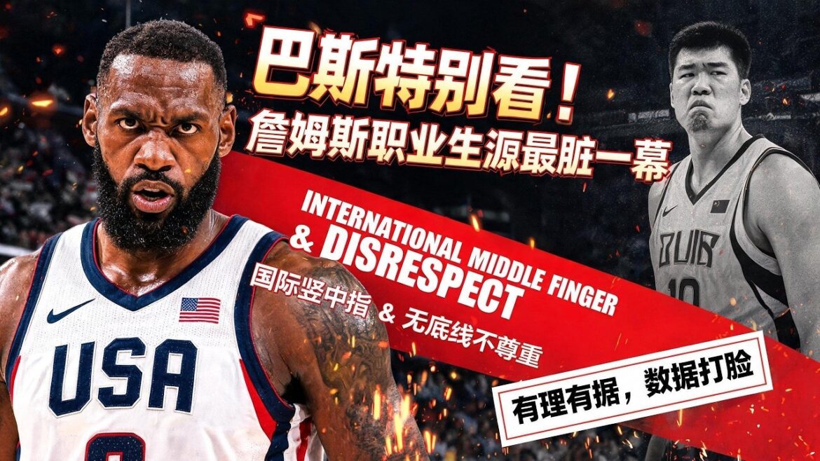 巴斯特别看！詹姆斯职业生涯最脏一幕