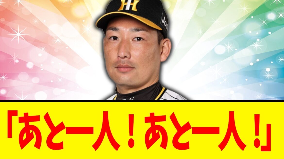 【阪神×広島】9回表、1点リードで岩崎がマウンドへ･･･
