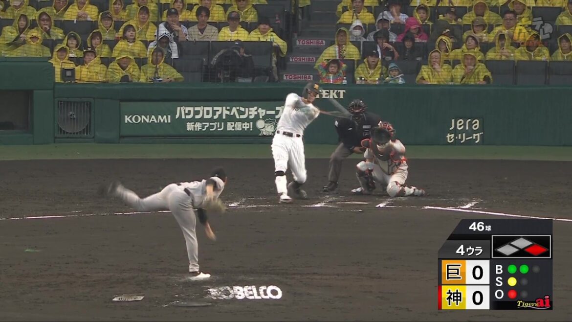 【良い形】4回裏、#佐藤輝明 選手の右中間先制タイムリースリーベースヒット！【2026/5/3 Ｔ－Ｇ】
