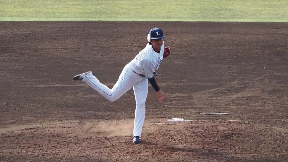 2026.04.19 埼玉西武-ハヤテ静岡 #森脇亮介 投球練習 (カーミニーク)