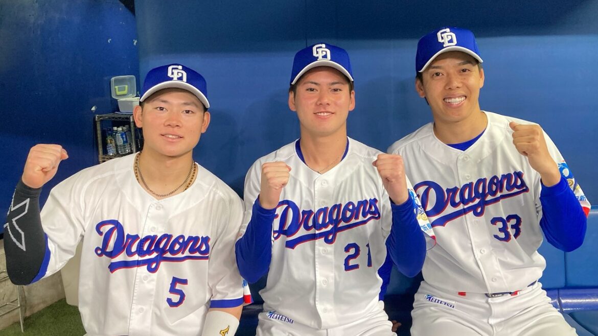 2026年5月5日 ヒーローインタビュー #杉浦稔大 投手 #村松開人 選手 #金丸 夢斗 投手 #井上一樹 監督