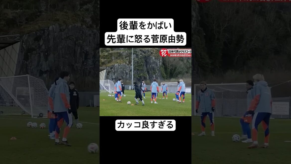 後輩をかばい先輩に怒る菅原由勢がカッコいい