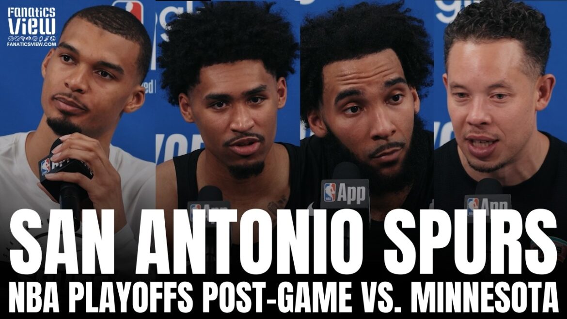 Victor Wembanyama & San Antonio Spurs Respond to Facing Anthony Edwards, GM1 Loss vs. Minnesota