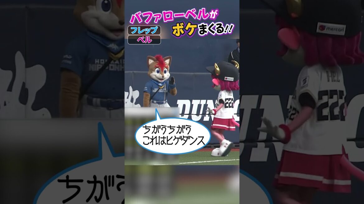 バファローベルがボケまくる！圧倒されるフレップ！　#ドミれ #lovefighters