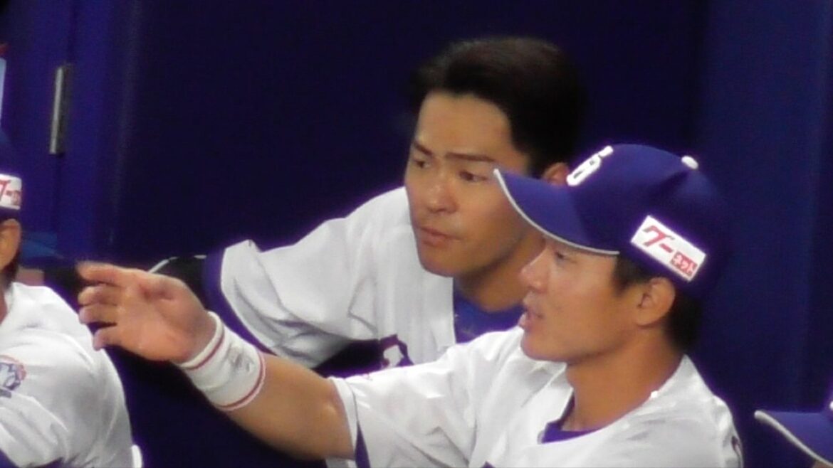 センター初スタメン龍空　大島洋平にアドバイスをもらいに行く　中日ドラゴンズVS阪神タイガース　2026/05/05