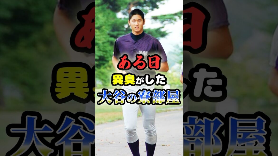 ある日、異臭がした「大谷翔平の寮部屋」に関する雑学　#野球 #高校野球 #甲子園 #mlb