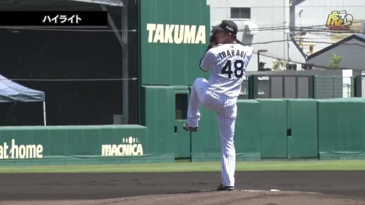 【ハイライト】5/9(土) 神5－0ソ（ＳＧＬ）| 茨木が7回無失点！谷端、岡城のルーキーコンビが活躍！濱田、ディベイニーが適時打で上昇気配！