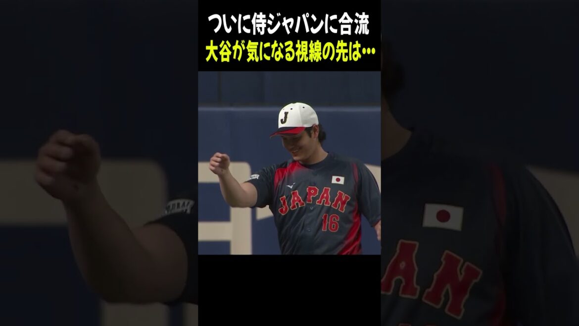 大谷翔平が釘付け!その視線の先は・・・【2/27 侍ジャパン強化試合 日本 vs. 中日】#大谷翔平 #Shorts 大谷翔平が釘付け!その視線の先は・・・【2/27 侍ジャパン強化試合 日本 vs. 中日】#大谷翔平 #Shorts