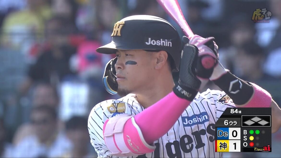 【セ・一番乗り】6回裏、#佐藤輝明 選手が左中間第10号ソロホームラン！！6年連続二桁本塁打！！【2026/5/10 Ｔ－ＤＢ】