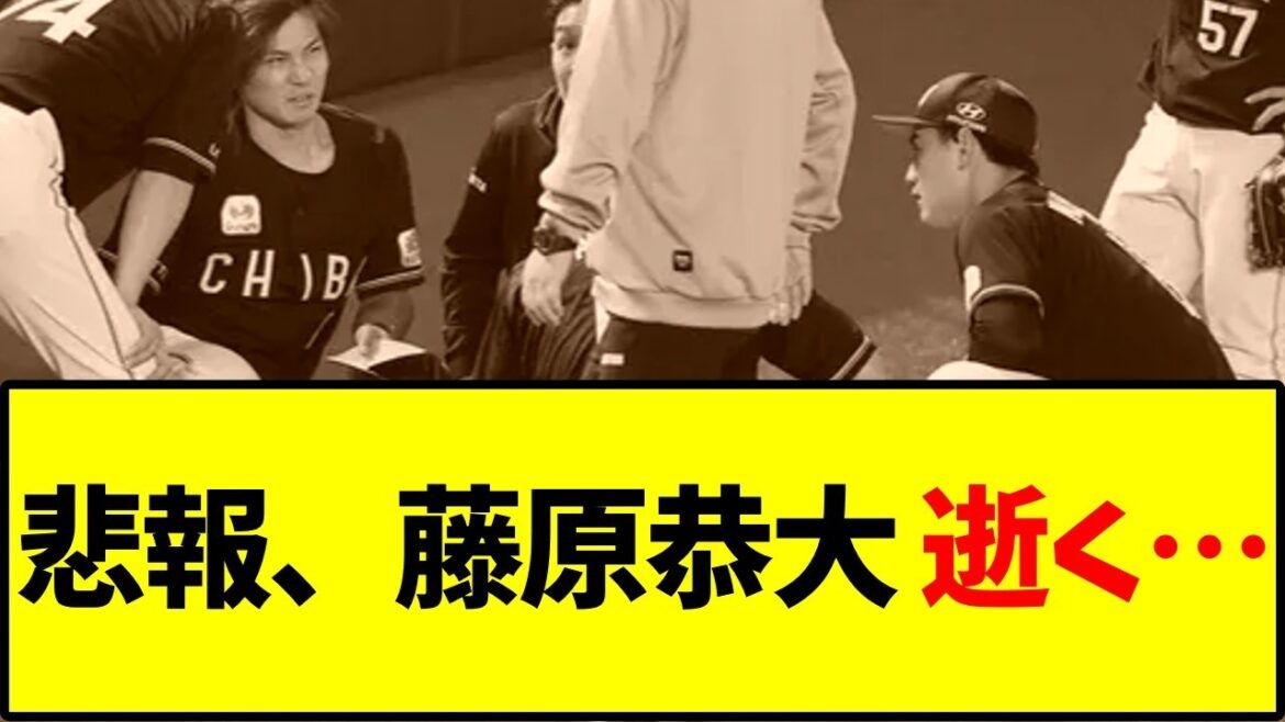 悲報、藤原恭大 長期離脱…【千葉ロッテ】