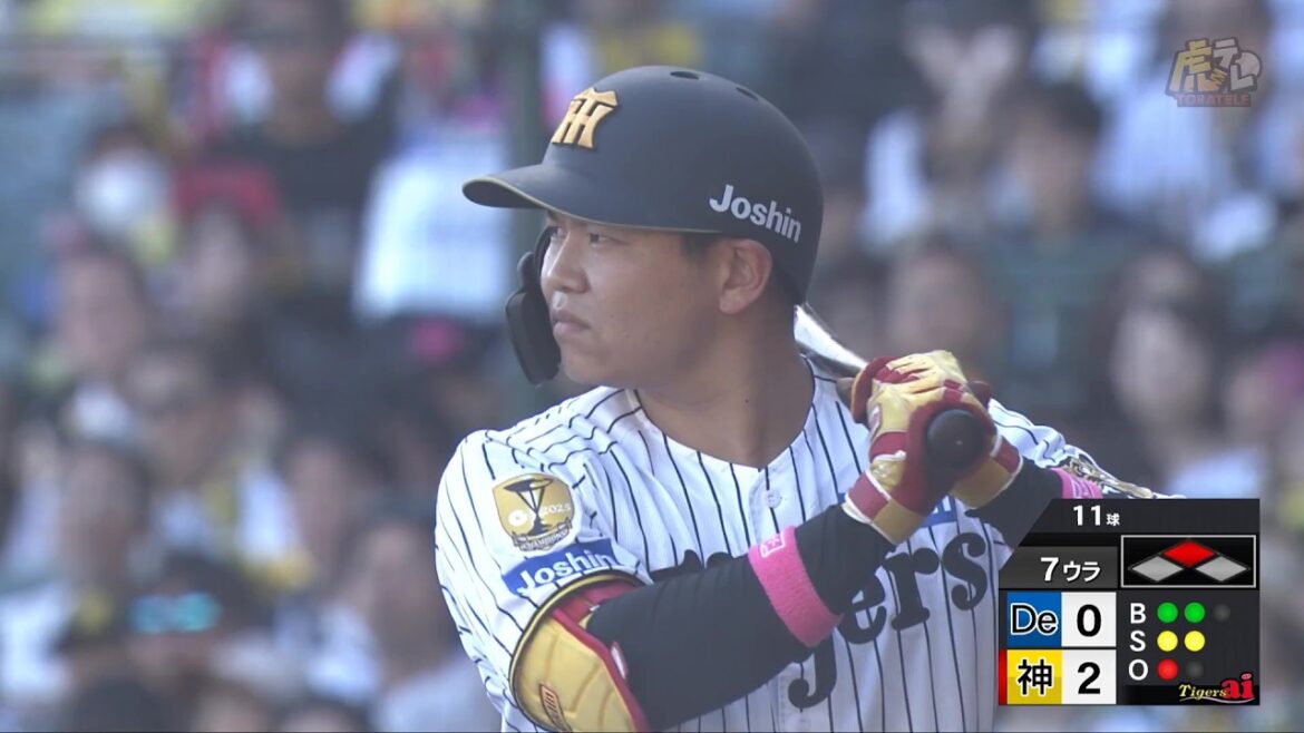 【期待に応える】7回裏、代打の#嶋村麟士朗 選手がセンター前タイムリーヒット！プロ初タイムリーを記録！【2026/5/10 Ｔ－ＤＢ】