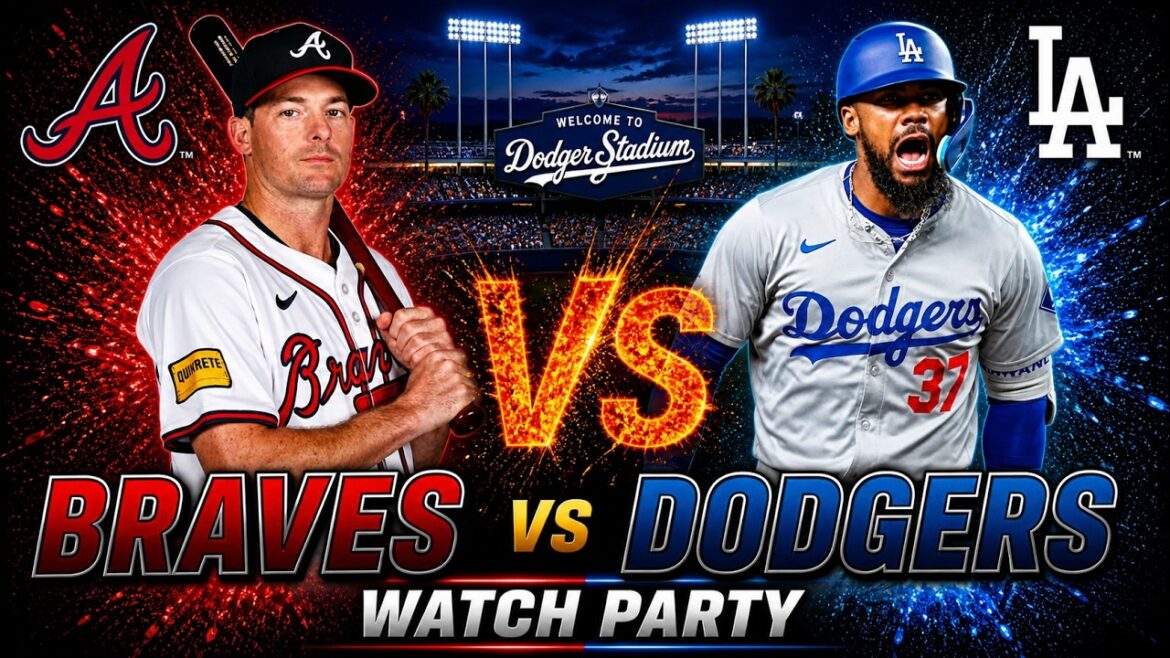 Atlanta Braves vs LA Dodgers | Live Play by Play Stream | 3D Presentation | #mlb 5-10-26 ⚾🔥