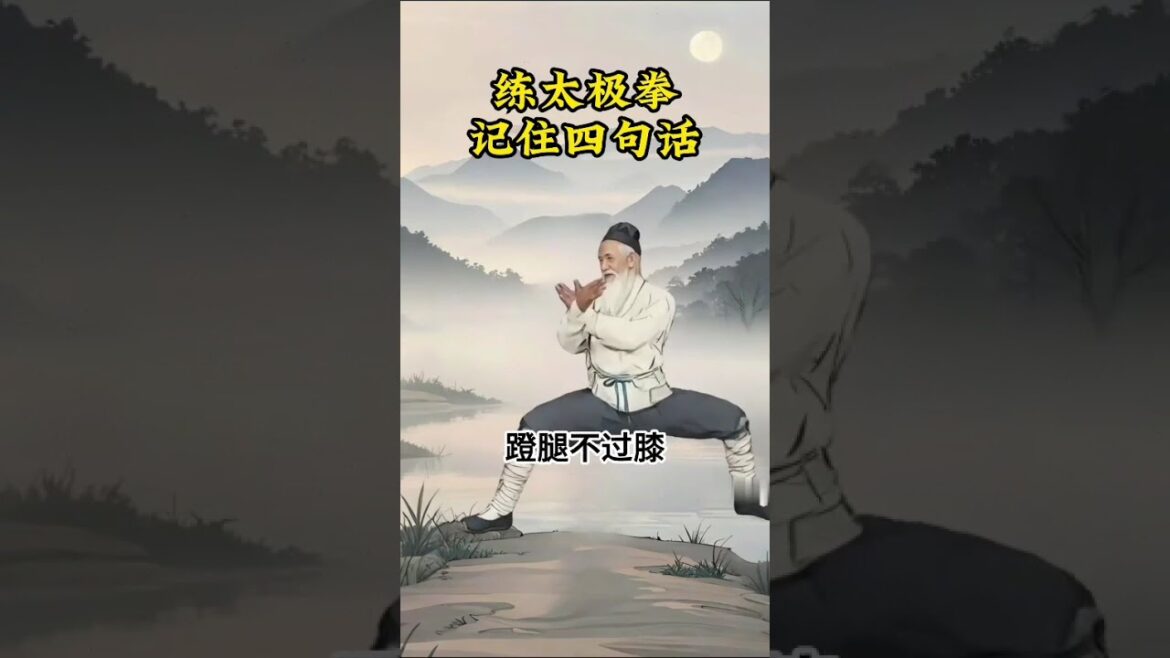 練太極拳記住四句話:手隨身動,步隨身轉,逢轉必沈;蹬腿不過膝,分腿不過腰;.關節不松,柔勁不來;拳無拳,意無意,無意之中是真意;腰似蛇形腿似鉆,周身運動走螺旋,#太極拳 #武術 #功夫 練太極拳記住四句話:手隨身動,步隨身轉,逢轉必沈;蹬腿不過膝,分腿不過腰;.關節不松,柔勁不來;拳無拳,意無意,無意之中是真意;腰似蛇形腿似鉆,周身運動走螺旋,#太極拳 #武術 #功夫