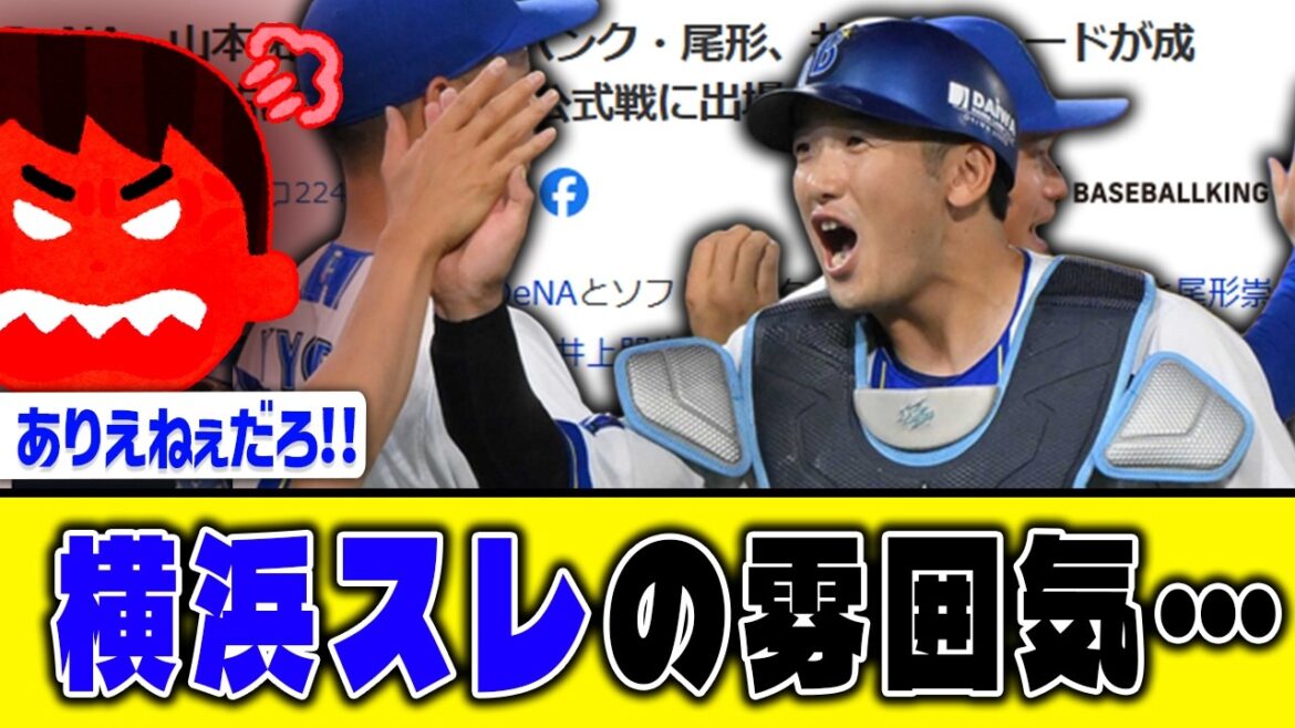 【悲報】山本祐大トレード発表時の横浜ファン･･･