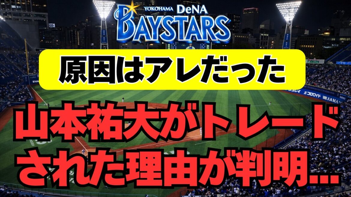 【DeNA】山本祐大がトレードされた衝撃の理由が判明【尾形・井上】