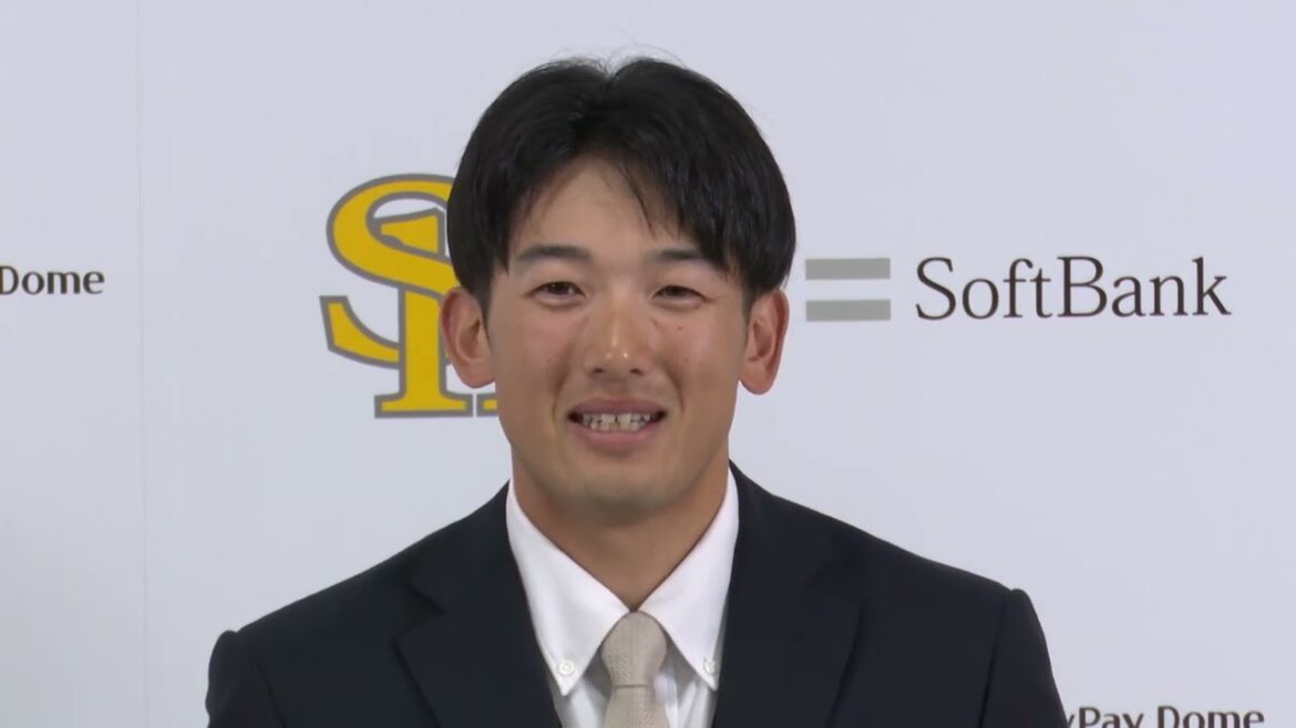 【福岡ソフトバンク】山本祐大選手 新入団会見